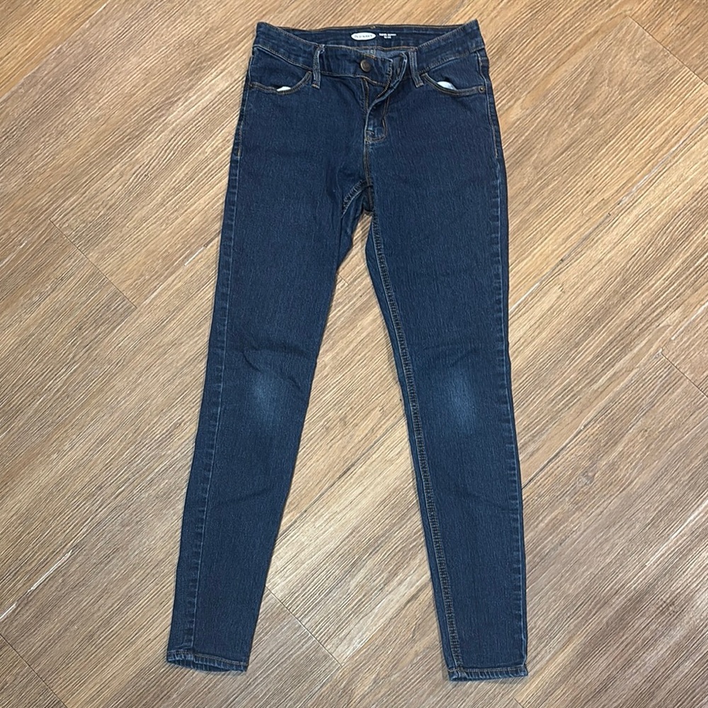 Old Navy Women's Dark Blue Skinny Jeans